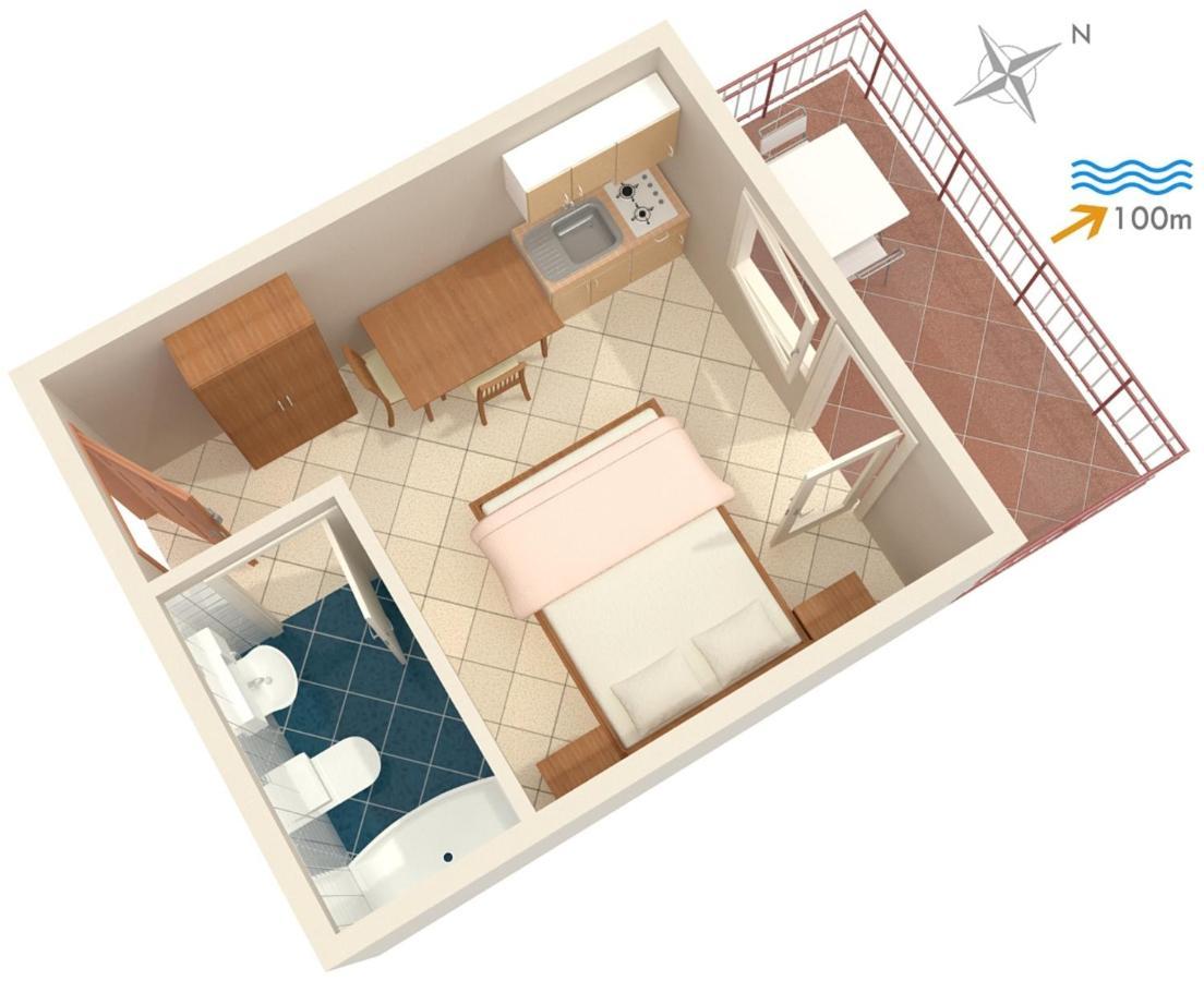 Apartments By The Sea Dramalj, Crikvenica - 2376 ภายนอก รูปภาพ